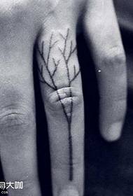 Finger tatoveringsmønster