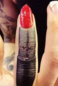 Kreative fingertaattoo