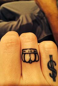 Put the crown on your finger