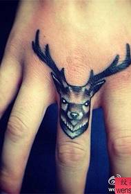 Tattoo show, preporučite tetovažu antilopa prstom