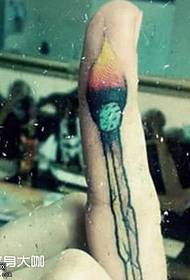 Modello tatuaggio tatuaggio dito