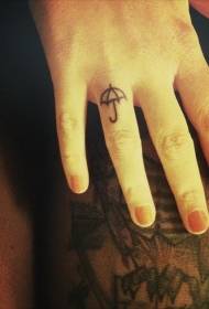 Tauira tattoo umbrella ngawari ki te maihao