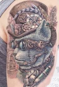 A set of 9 exquisite foreign tattoo designs on the arm