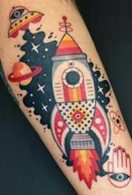 Colori per disegni di tatuaggi creativi per braccia e gambe