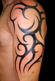 Picha ya mkono wa tattoo hafifu lakini ya ubunifu wa tattoo