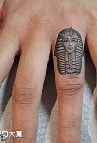 Faraon hřbitov tetování vzor