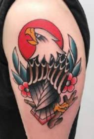 27 farver tatovering oldschool arm tatoveringsbilleder på armen
