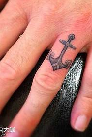 Tattoo-patroan fan fingeranker