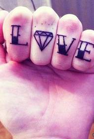 Tattoo-show , beveel 'n tatoeëring aan, selfs op die letter