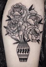 Слика за тетоважа на рака што ја прикажува целосната шема на тетоважи со рака
