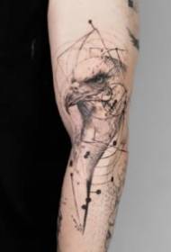 Super schönes geometrisches Mix \u0026 Match Tattoo am Arm