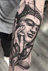 Un ensemble de très bons travaux de tatouage de bras noir et gris