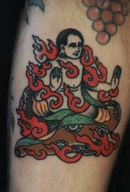 Tatuagem Buda Buda Tatuagem com Faith Power