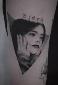 Slika znakov tetovaže Vznemirljiv vzorec tatoo znakov