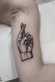 Digitus similitudinem vituli et stigmata