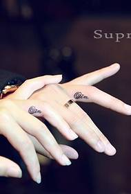 a ring of appointments that represent the couple