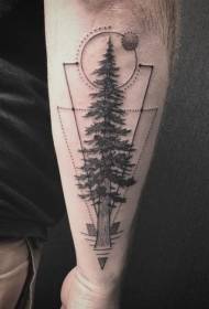Tattoo twigs twigs twig tattoo patroon