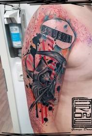 new school style original design reaper tattoo picture