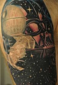 gason koulè zepòl Imperial kwirase modèl tatoo