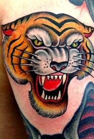 Arm Asia dhizaini yakaputira kupururudza tiger tattoo maitiro