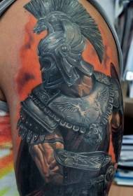 ipateni yombala weplanethi e-surreal gladiator tattoo
