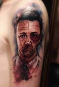 tattoos Threicae color pictura hominis humero style