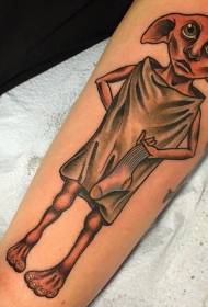 tatuaggio mostro divertente spalla film nuovissimo stile colore