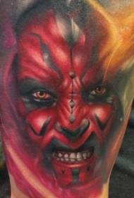 حرب النجوم: Dark Jedi الملونة صور الوشم الكتف