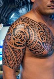 igxalaba elingcwele le-Polynesian totem tattoo pateni