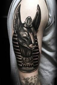 Skulder Egyptisk ny stil farge tatoveringsmønster