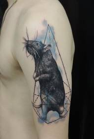 Dath réalaíoch patrún tattoo luch luch
