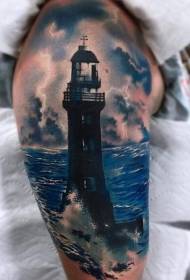 chaiyo inoita seyemafudzi lighthouse uye mheni tattoo tattoo