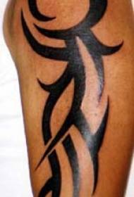 Arm klassiek tribal teken tattoo patroon