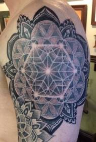 Vanitatem et stigmata forma flore nigro humero bruchum aculeatum