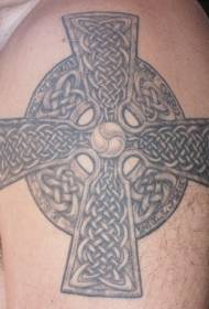 Celtic vozel križ ramo tatoo vzorec