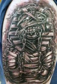 Katoni yayikulu yamatumbo egyptian mummy tattoo