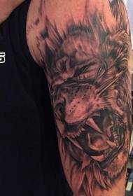 Nhema grey sitandi ruoko zvakaipa tiger tattoo patani