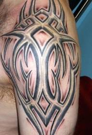 Benteng pola tato ireng lan putih