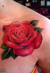 Ombro amor expressor rosa tatuagem padrão
