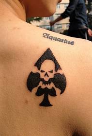 Man tattoo skull ghualainn fear