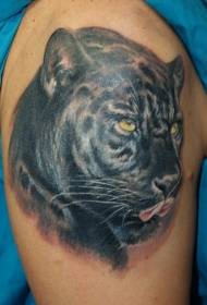 Velik leopard avatar tatoo vzorec