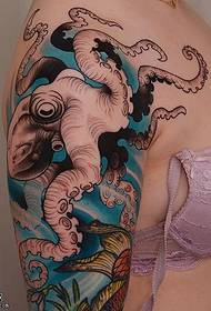 Makeer akapenda octopus tattoo maitiro
