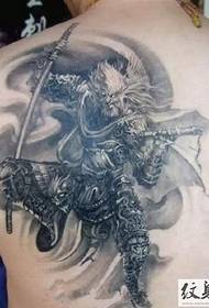 Personalidade de ombreiro dominante Qitian Dasheng patrón de tatuaxe de Sun Wukong