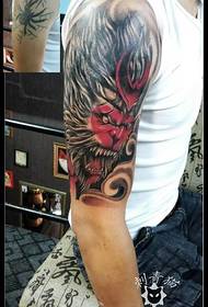 Shoulder cover Qitian Dasheng tattoo pattern