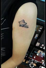 Starвезда бебе шема за тетоважа на рамото
