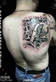 Tattoo super humero forma mechanica