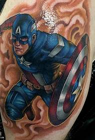 Modello di tatuaggio guerriero spazio spalla