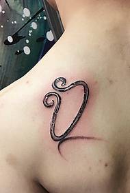 Umăr 胛 箍 tatuaj imagine tatuaj creativ plin