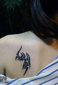 Shoulder Super Personality Totem Tattoo Pattern