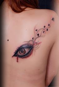 Immagine tatuaggio spalla sanscrita schiena